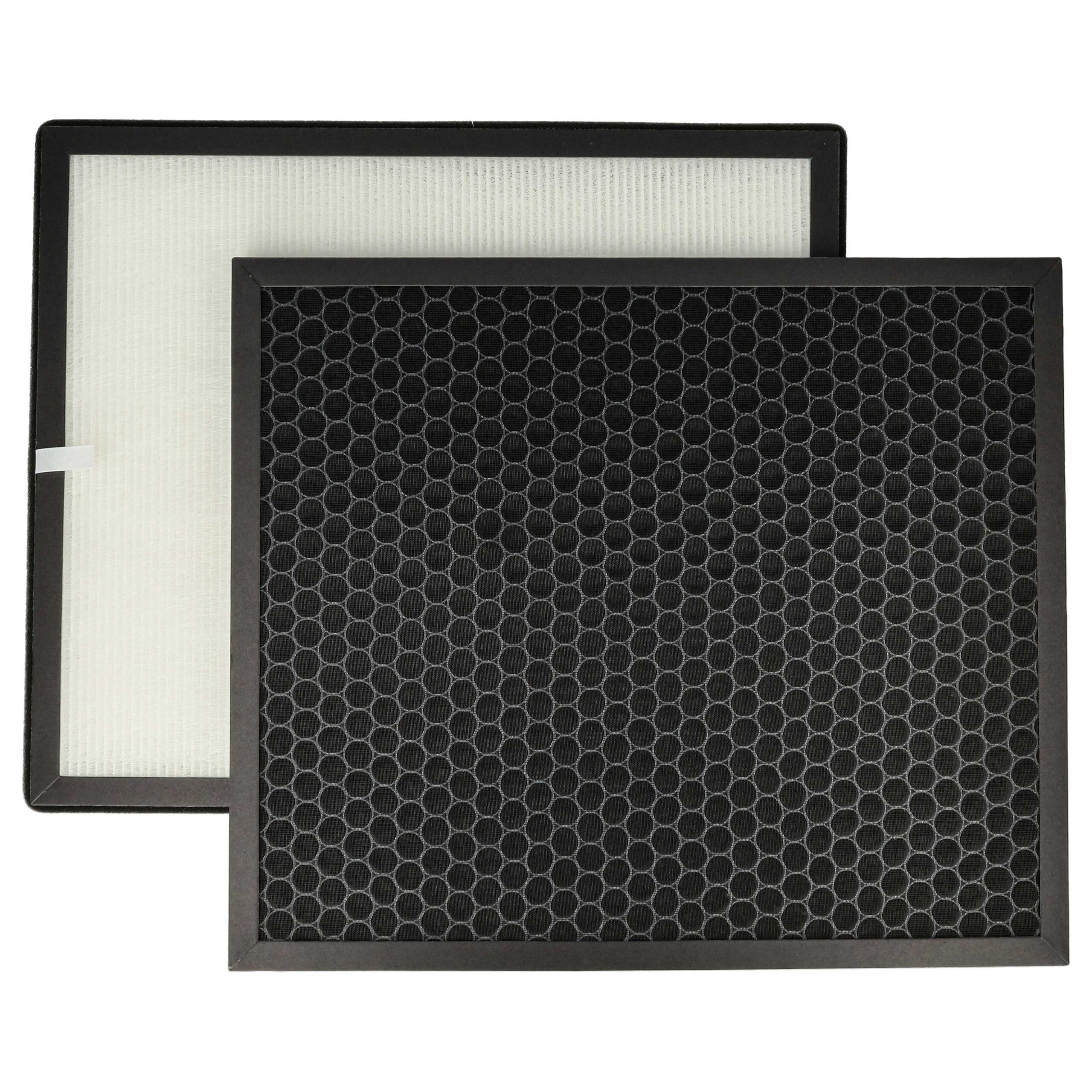 Filter z aktivnim ogljem za čistilnike zraka Levoit. Vsebina kompleta:1 x filter z aktivnim ogljem (34,4 cm x 29,3 cm x 4,2 cm)1 x filter HEPA (34,4 cm x 29,3 cm x 4,2 cm)Originalne oznake:LV-PUR131-RFPrimerno za:Levoit: LV-PUR131, LV-PUR131SLastnosti:Proizvajalec: VHBW