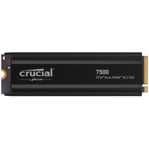Crucial T500 1TB PCIe Gen4 NVMe M.2 SSD s hladilnikom