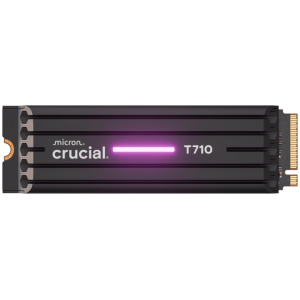 Crucial T710 2TB PCIe Gen5 NVMe 2280 M.2 SSD s hlajenjem