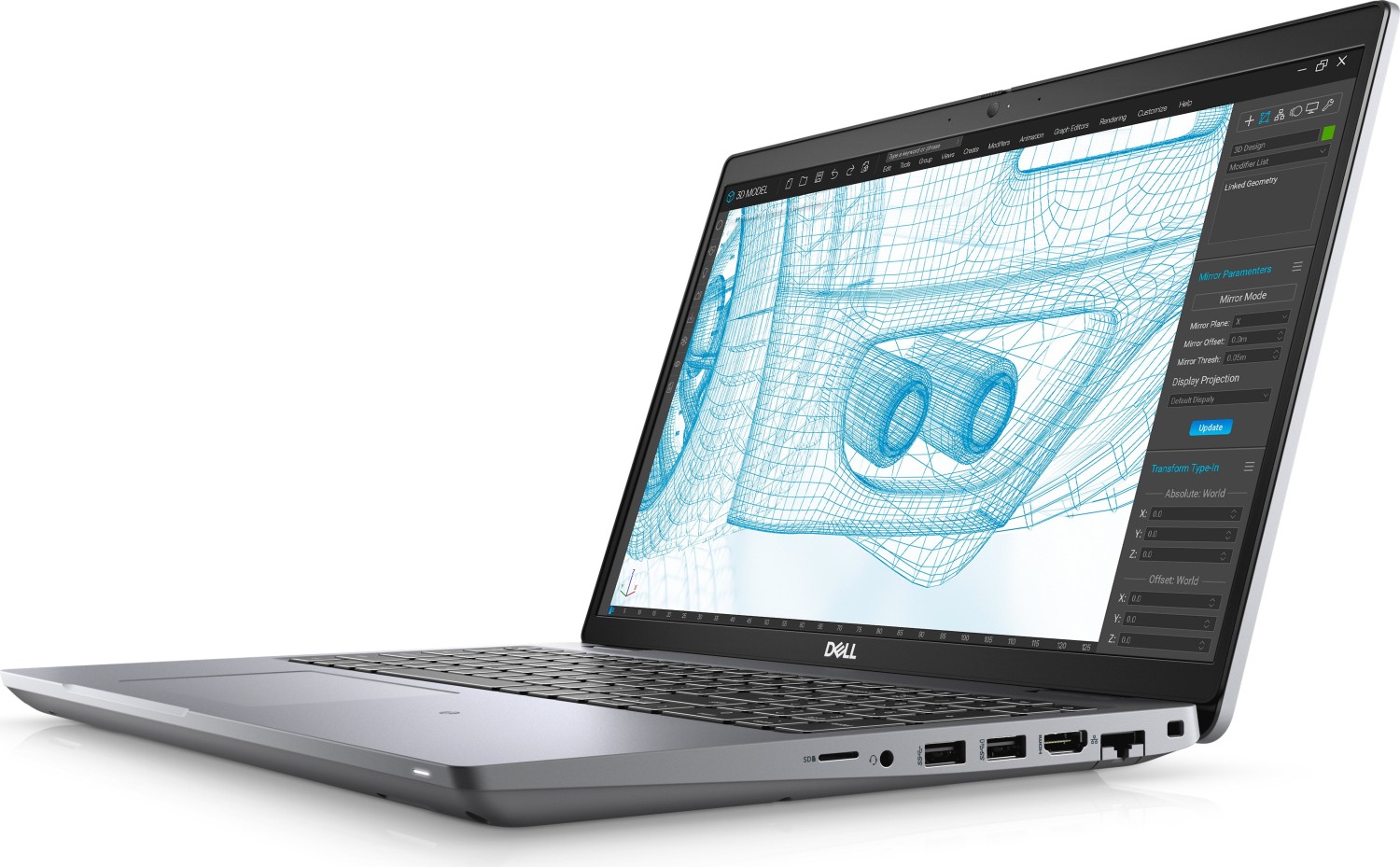 Prenosnik Dell Precision 3561 / i7 / RAM 32 GB / SSD Disk / 15,6″ FHD - slika 2