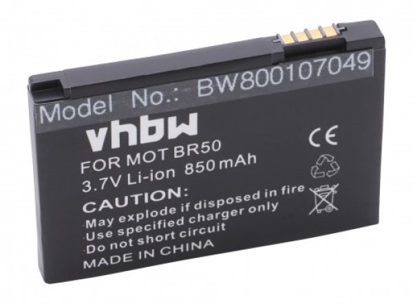 Baterija za Motorola RAZR / V3 / V3ie / V3i / V3C / V3M / V3XX, 850 mAh - slika 2