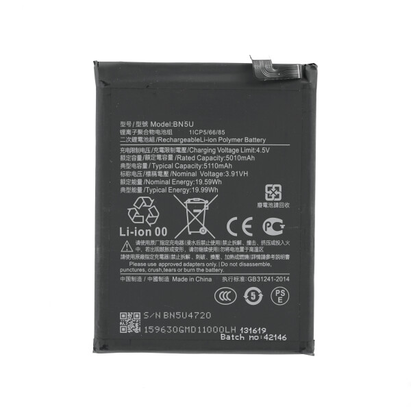 Baterija za Xiaomi Redmi Note 14 5G / Poco M7 Pro 5G, BN5U, 5110 mAh - slika 2