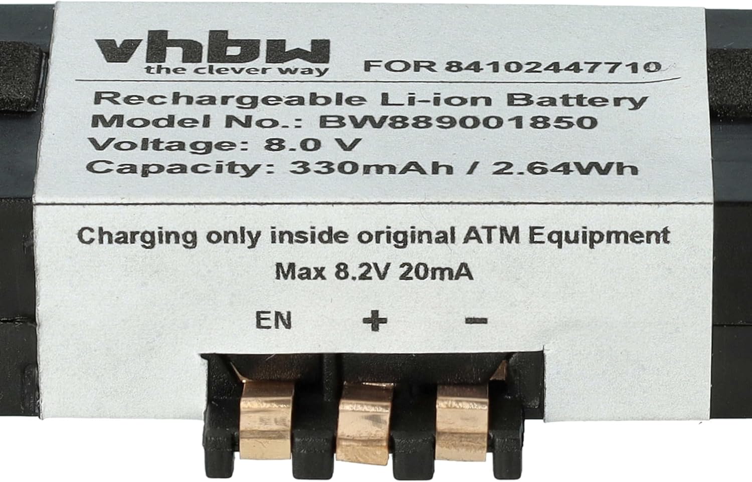 Baterija za krmilno enoto BMW 1 / 2 / 3 / 4 / 5 / 6 / 7, 84102447710, 330 mAh - slika 5