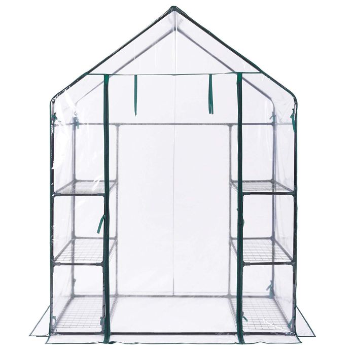 VonHaus rastlinjak 193 x 73 x 143cm - slika 2