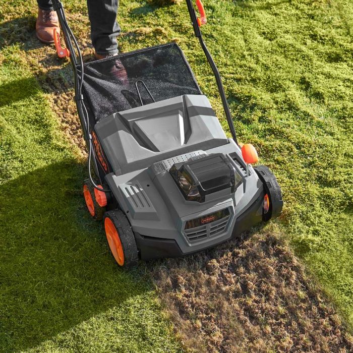VonHaus 2-v-1 brezžični prezračevalnik in vertikulator za trato, 40 V - slika 2