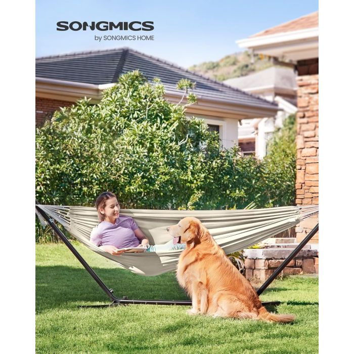 SONGMICS mreža z okvirjem bež GHS001M01 - slika 2