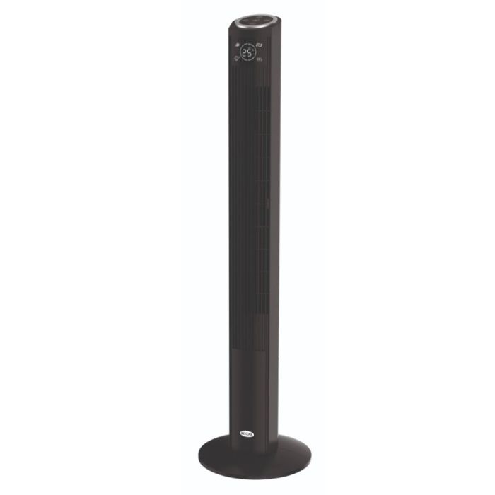 Be Cool Camp stolpni ventilator 121cm črn - slika 2