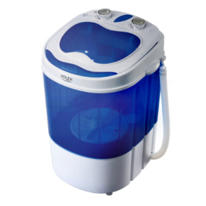 Adler mini pralni stroj s spin funkcijo primeren za kampiranje | E-specialisti.si