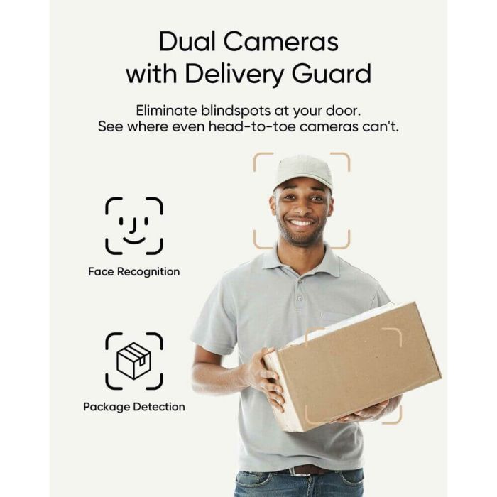 Anker Eufy security E340 2K video zvonec z notranjo enoto - slika 3