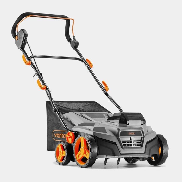 VonHaus 2-v-1 brezžični prezračevalnik in vertikulator za trato, 40 V | E-specialisti.si