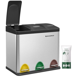 SONGMICS koš za ločevanje odpadkov 24L, LTB24L | E-specialisti.si