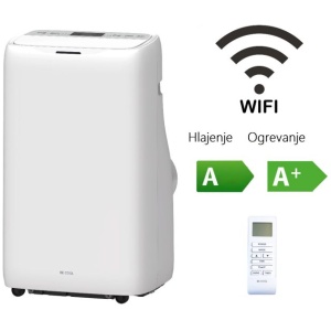Be Cool Klimatska naprava 16.000 BTU z Wi-Fi in funkcijo ogrevanja BC16KL2501GW bele barve | E-specialisti.si