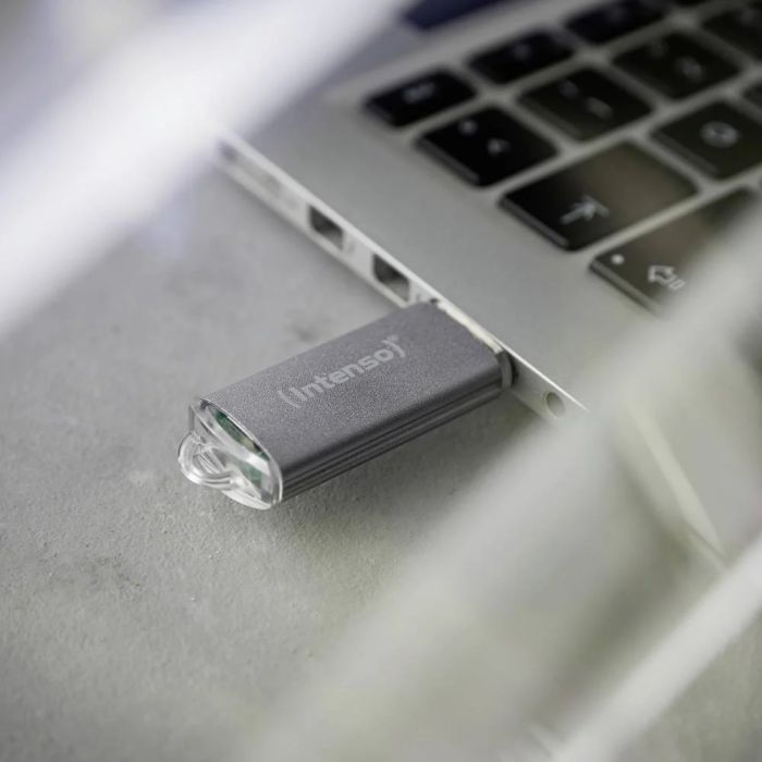 Intenso 256GB Jet Line USB 3.2 70MB/s spominski ključek - siv - slika 3