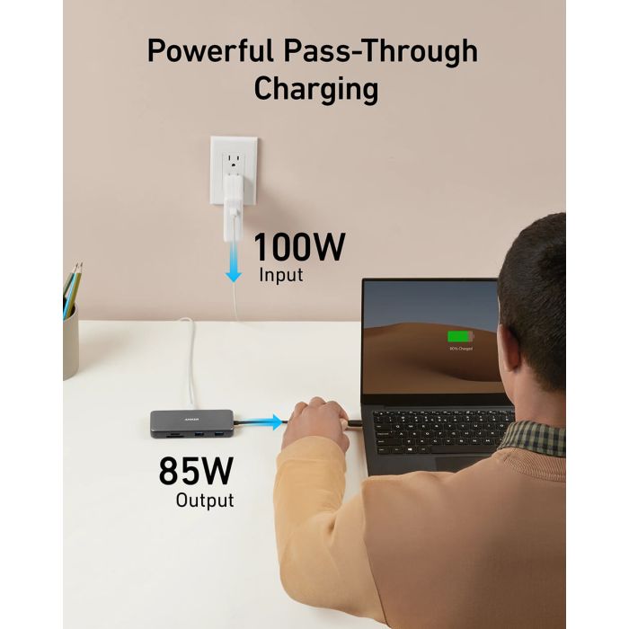 Anker 555 USB-C Hub, 8v1 - slika 4