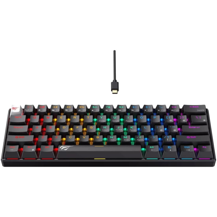 HAVIT Gamenote USB mehanska tipkovnica HV-KB903L - ANG znaki - slika 2