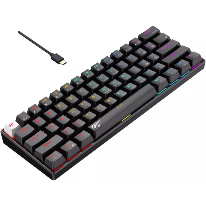 HAVIT Gamenote USB mehanska tipkovnica HV-KB903L - ANG znaki - slika 3