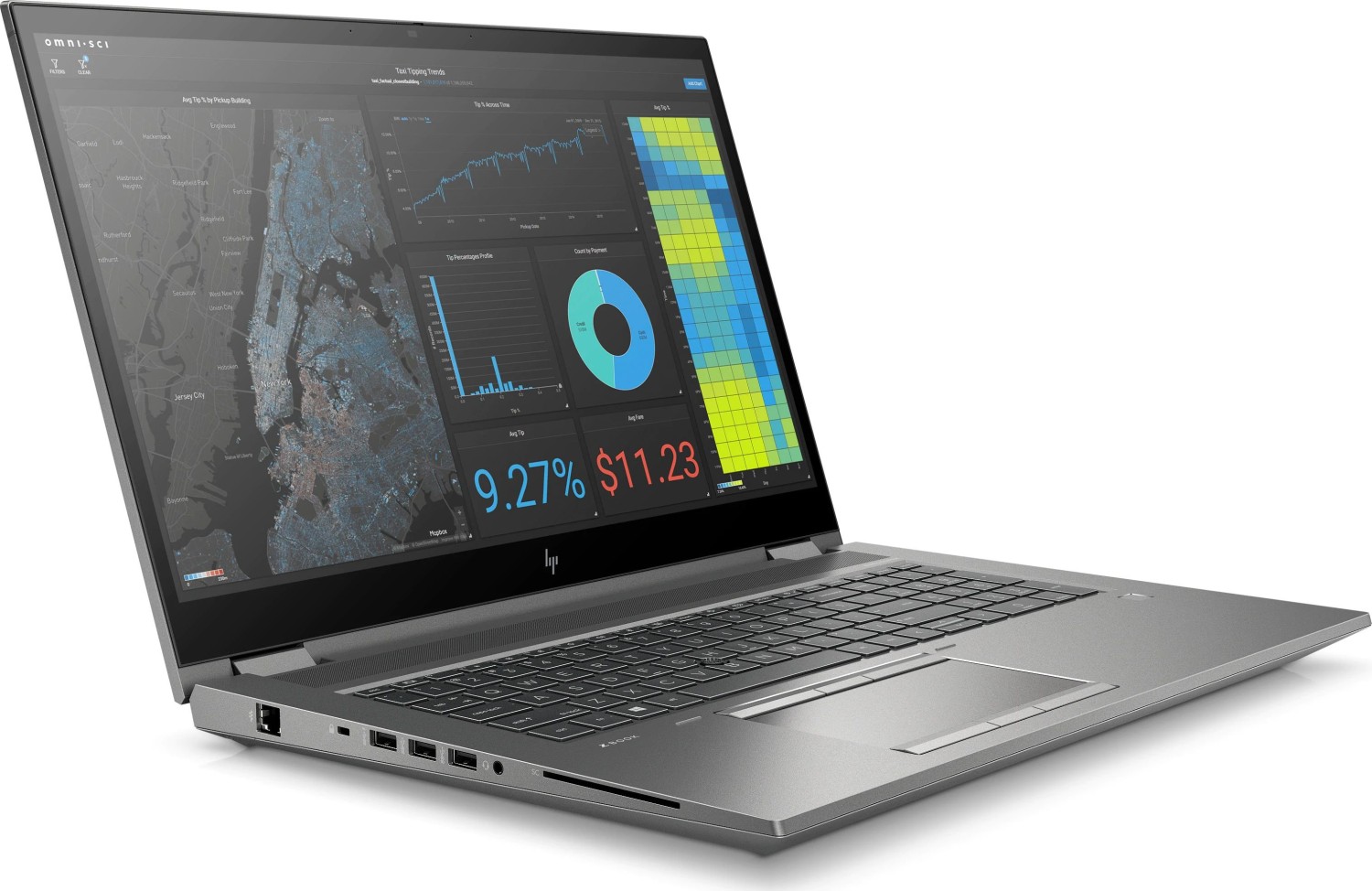Prenosnik HP Zbook Fury 17 G7 / i9 / RAM 64 GB / SSD Disk / 17,3″ FHD - slika 2