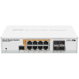 Mikrotik stikalo Cloud Router Switch CRS112-8P-4S-IN