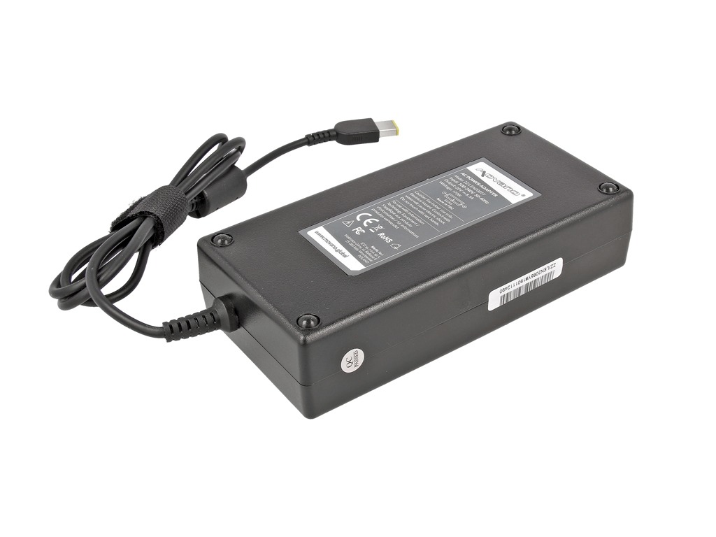 Polnilec za prenosnike Lenovo, 170W / 20V / 8,5A / pravokotni priključek - slika 2