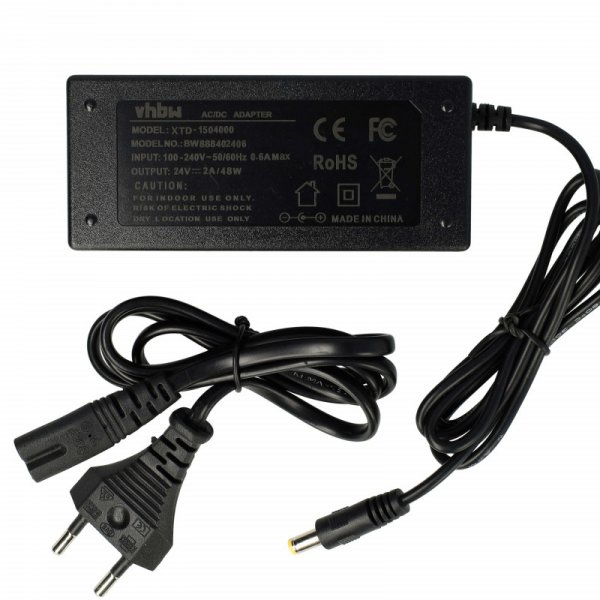 Polnilec univerzalni, 48W / 24V / 2A, 5.5mm x 2.5mm - slika 2