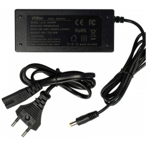 <p><b>Opis:</b></p><p>Univerzalni polnilec proizvajalca VHBW napetosti 24 V za različne elektronske naprave. Polnilec ima zaščito pred prepolnjenjem, nadtokovno zaščito in temperaturno zaščito ter certifikate CE in RoHS. Dimenzije priključka so 5,5 mm x 2,5 mm. Največji izhodni tok je 2 A. Dolžina kabla je 2 m.</p><p><b>Vsebina kompleta:</b><br></p><ul><li>1 x polnilec z napajalnim kablom (EU)</li></ul><br><p><b>Primerno za:</b></p><p>Številne elektronske naprave.</p><p><span >Pozor: Ta polnilec ni primeren za prenosnike, ker nima primerne izhodne napetosti!</span><br></p><b>Lastnosti:</b><ul><li>Proizvajalec: VHBW</li><li>Moč: 48 W</li><li>Vhodna napetost: 100-240 V</li><li>Izhodna napetost: 24 V</li><li>Dimenzije: 5,5 mm x 2,5 mm</li><li>Tok: 2 A</li></ul><br>