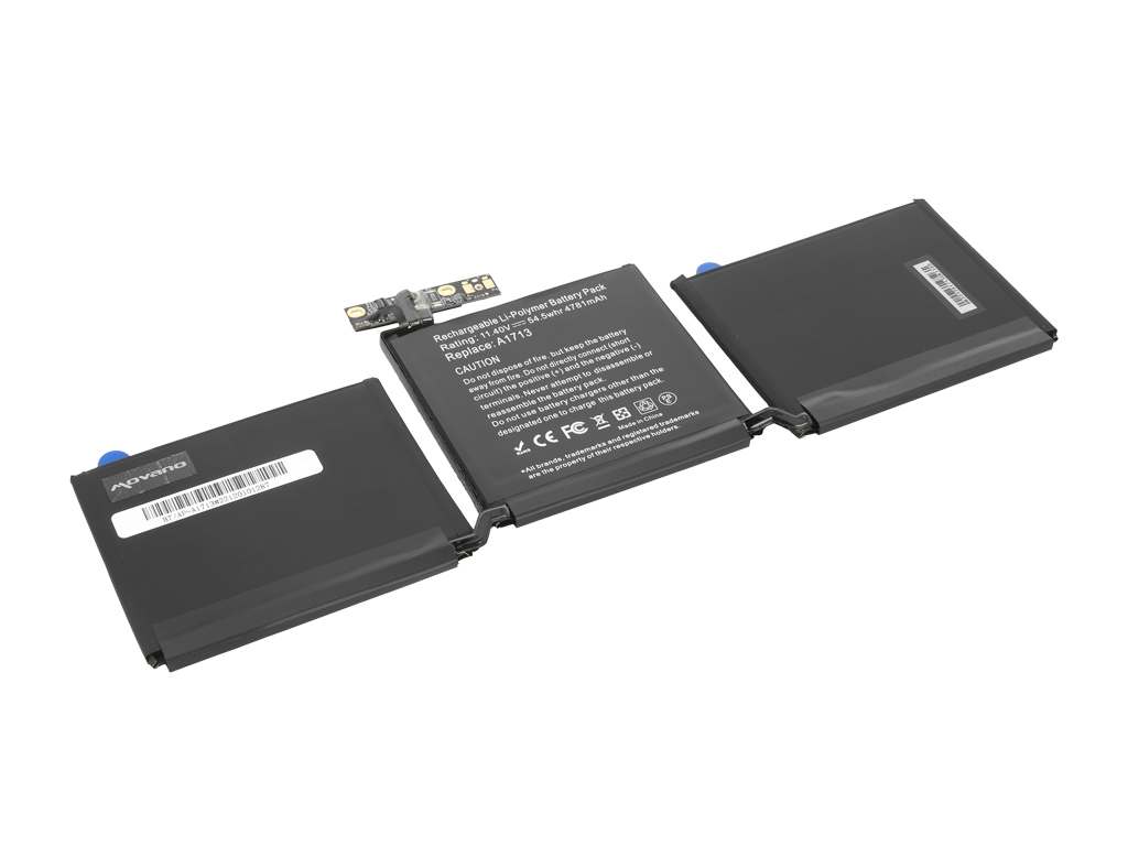 Baterija za Apple MacBook Pro 13" A1708, 4781 mAh - slika 2