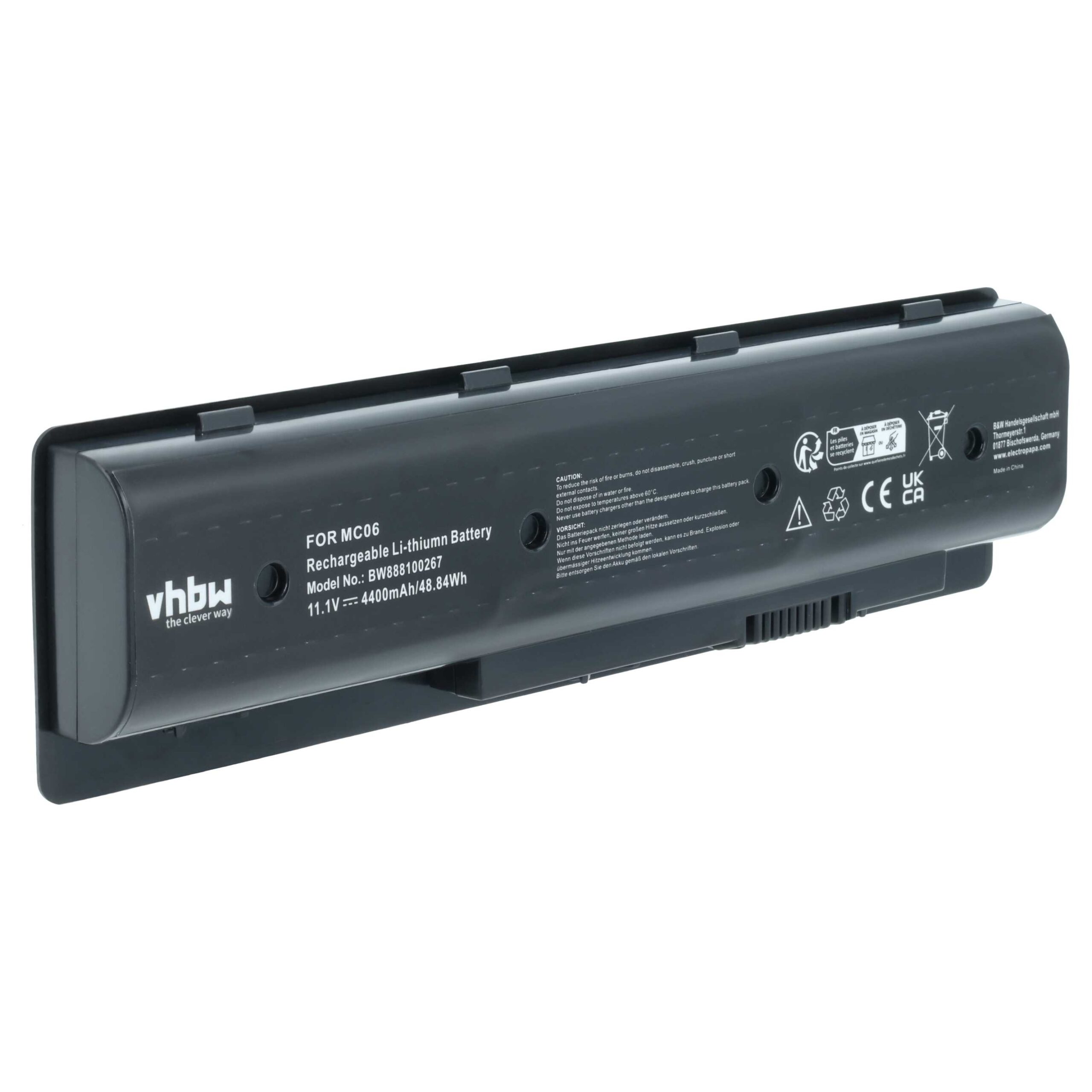 Baterija za HP Envy M7 / 15 / 17, MC06, 11.1 V, 4400 mAh - slika 2