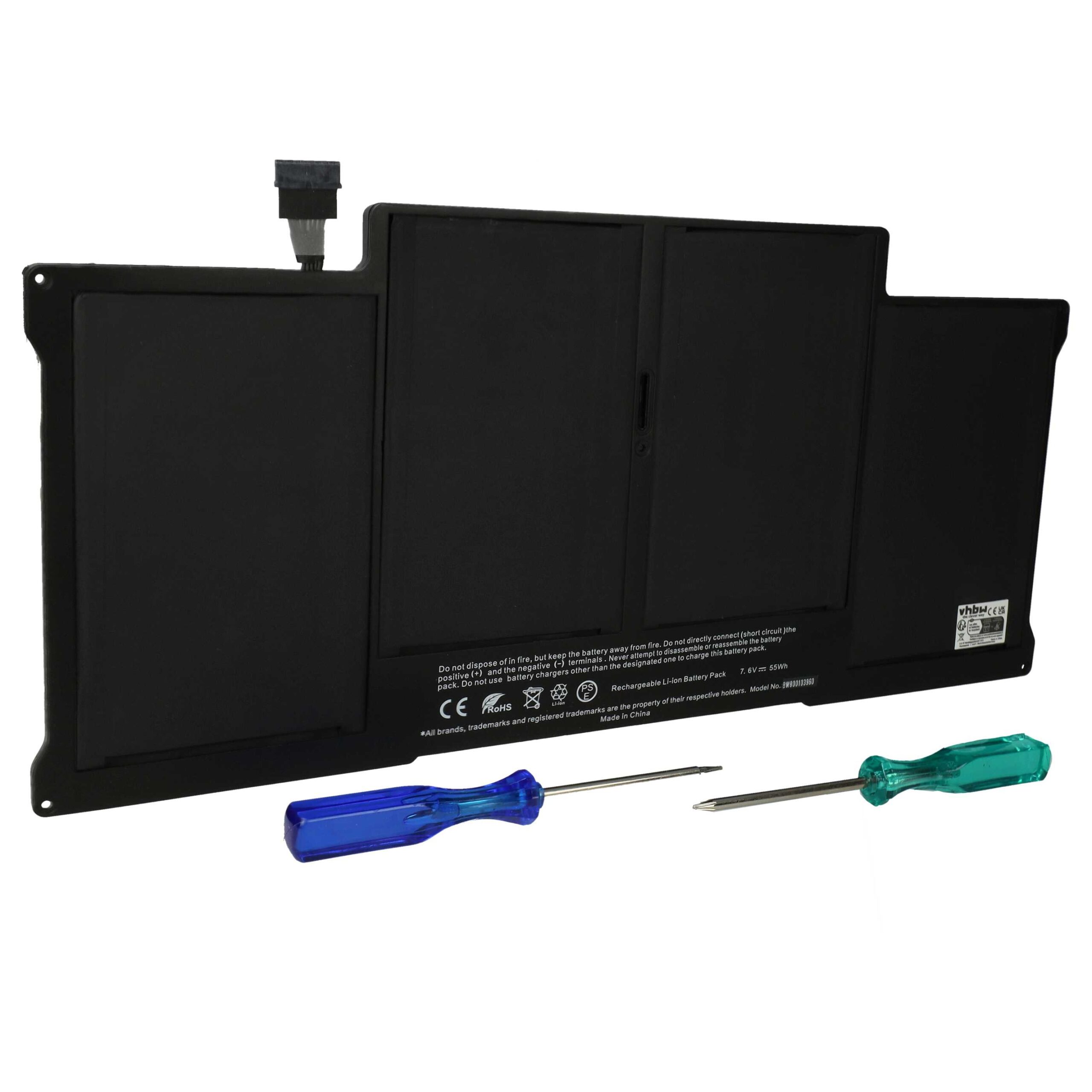 Baterija za Apple MacBook Air 13" A1369 / A1466, 7200 mAh, 55 Wh - slika 2