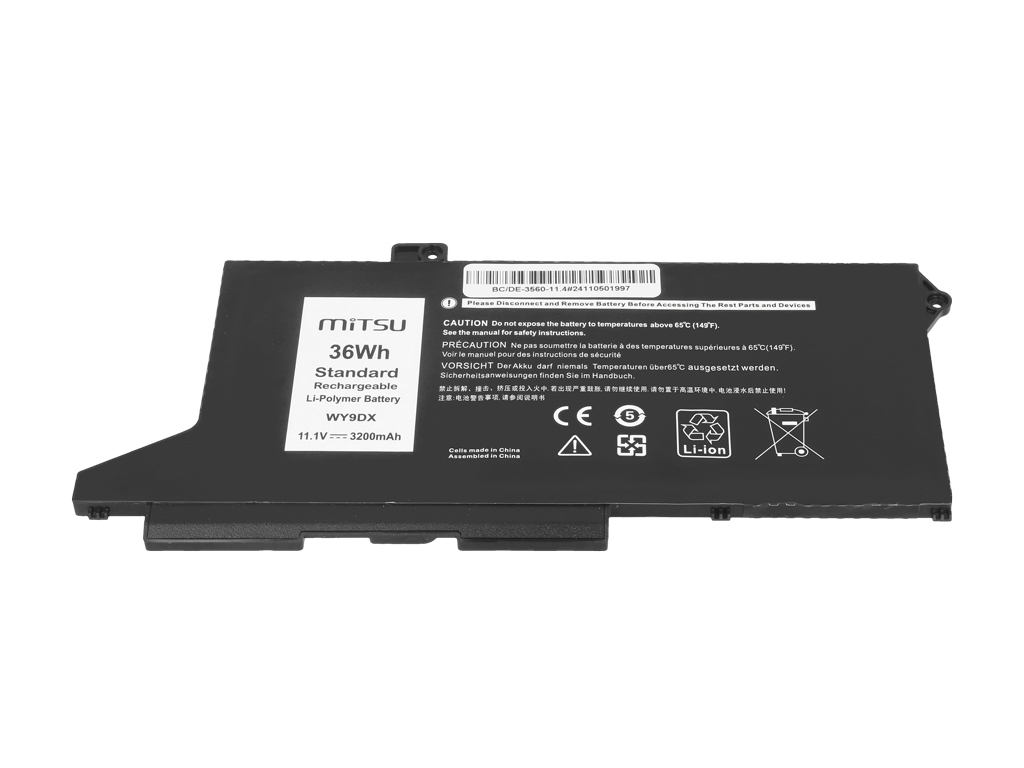 Baterija za Dell Latitude 14 5420 / Latitude 15 5520, 3200 mAh - slika 3