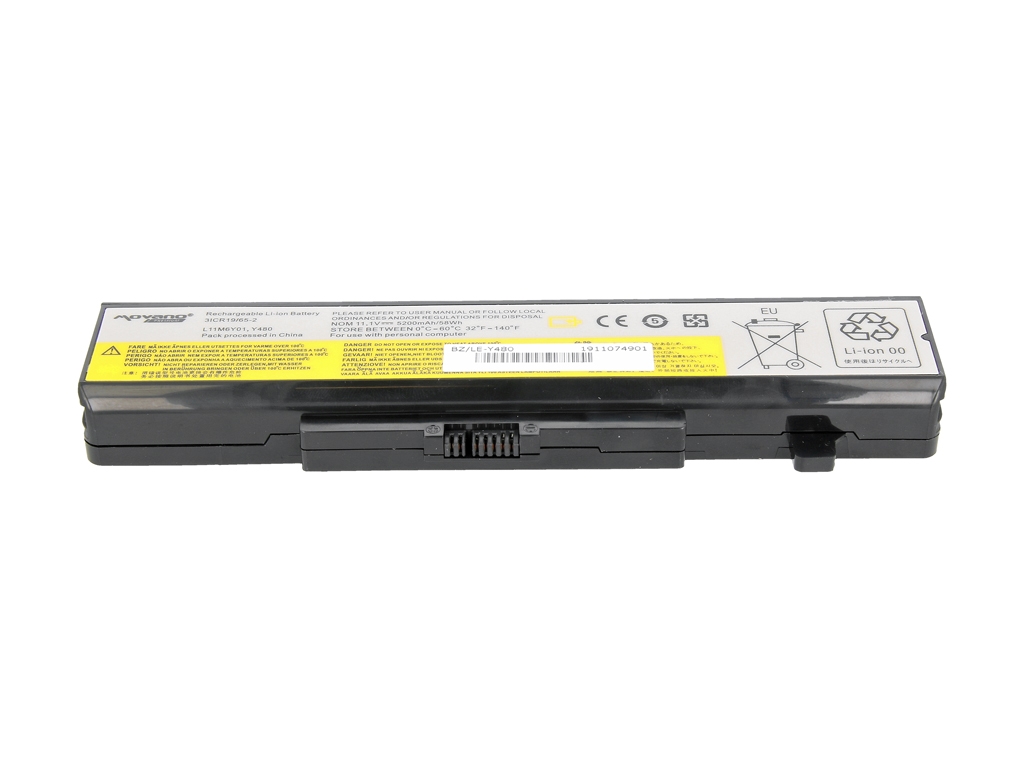 Baterija za Lenovo IdeaPad B480 / V480 / Z480 / Y480, 5200 mAh - slika 3