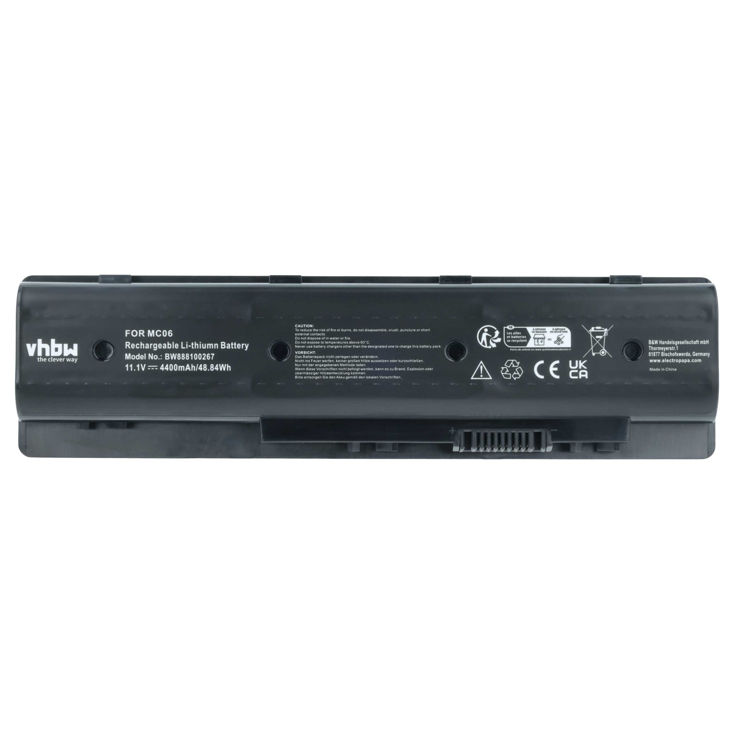 Baterija za HP Envy M7 / 15 / 17, MC06, 11.1 V, 4400 mAh - slika 4