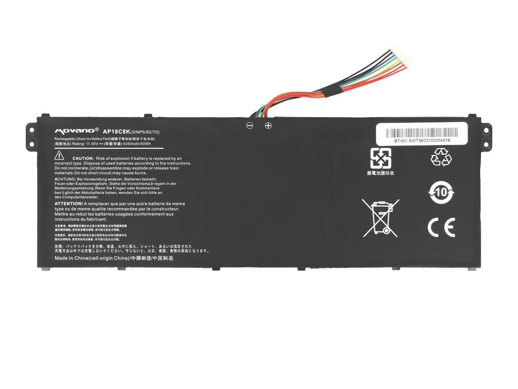 Baterija za Acer Swift 3 SF314 / Aspire 5, AP18C8K, 4350 mAh - slika 6