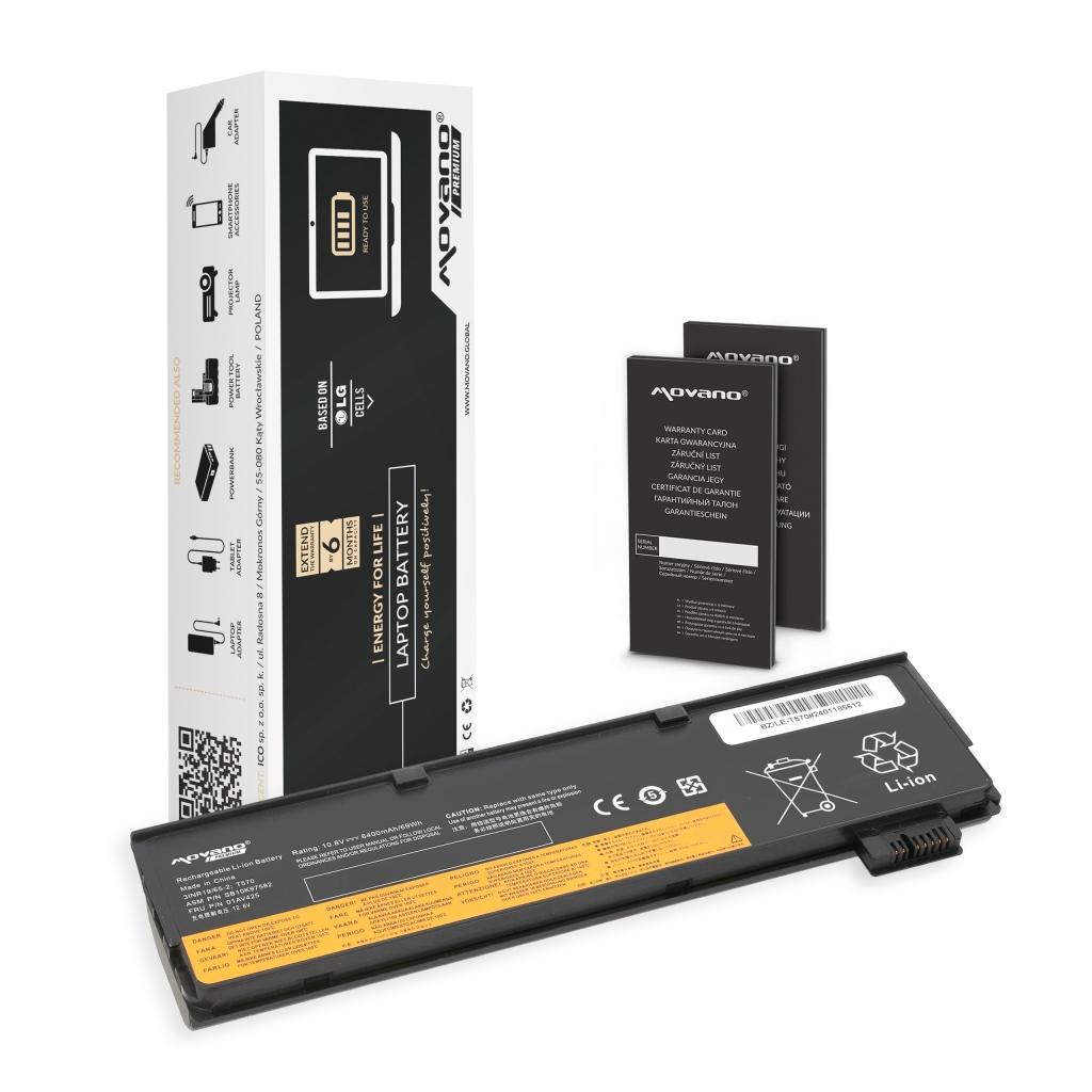 Baterija za Lenovo Thinkpad T570 / T470 / P51S, 01AV422, 6400 mAh - slika 6