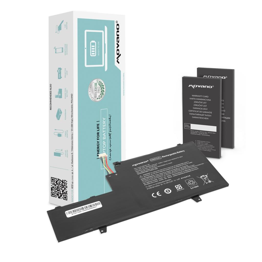 Baterija za HP Elitebook X360 1030 G2, OM03XL, 4700 mAh - slika 6