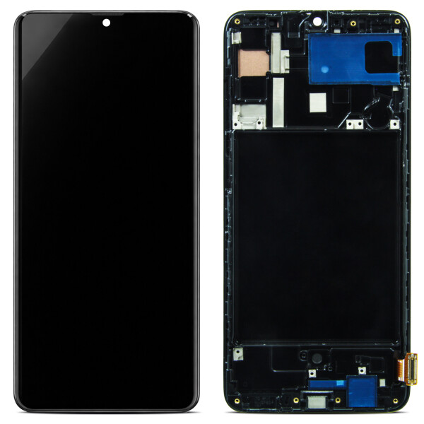 Steklo in LCD zaslon za Samsung Galaxy A70 / SM-A705, originalno (OEM), brez okvirja - slika 4
