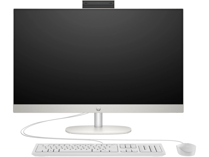 Intel Core i7-1355U (1,7 GHz), 8 GB DDR4-3200, SSD 512 GB M.2 PCIe NVMe, 68,6 cm (27″) FHD (1920x1080) Multi-Touch LED, Intel Iris Xe Graphics (IGP), HDMI, 1x USB-C (5Gbps), 2x USB-A 3.2 Gen1 (5Gbps), 2x USB-A 2.0, Wi-Fi 6, Bluetooth 5.3, Webcam, Wired Kbd., Free DOS
