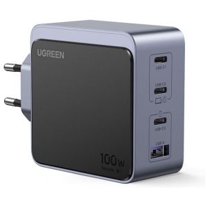 Ugreen Nexode S 100W 3x USB-C + 1x USB-A polnilec