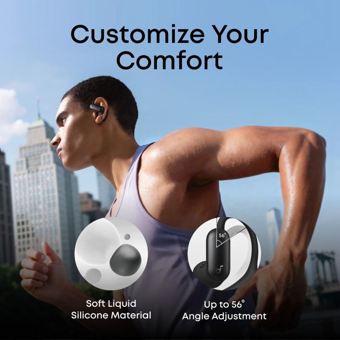Anker Soundcore AeroFit 2 Pro brezžične slušalke, črne - slika 3
