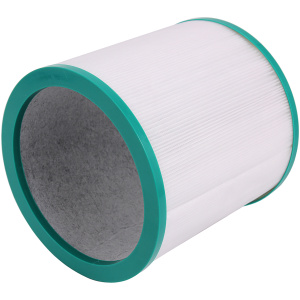 <br><p>Nadomestni HEPA protialergijski filter za robotske sesalnike Dyson.&nbsp;Dimenzije: 18,9 cm (višina), 18,7 cm (zunanji premer), 15,3 cm (notranji premer)</p><p><b>Vsebina kompleta:</b></p><ul><li>1 x HEPA filter</li></ul><br><p><b>Originalne oznake:</b></p><ul><li>968126-03</li></ul><br><p><b>Primerno za:</b></p>Dyson: <br><ul><li>Tower, Pure Cool Link, Pure Cool TP00, Pure Cool TP01, Pure Cool TP02, Pure Cool TP03, Pure Cool AM11, BP01</li></ul><br><b>Lastnosti:</b><ul><li>Proizvajalec: Patona</li><li>Barva: bela/zelena</li></ul><br>
