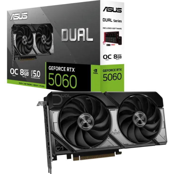 Grafična kartica ASUS Dual GeForce RTX 5060 OC