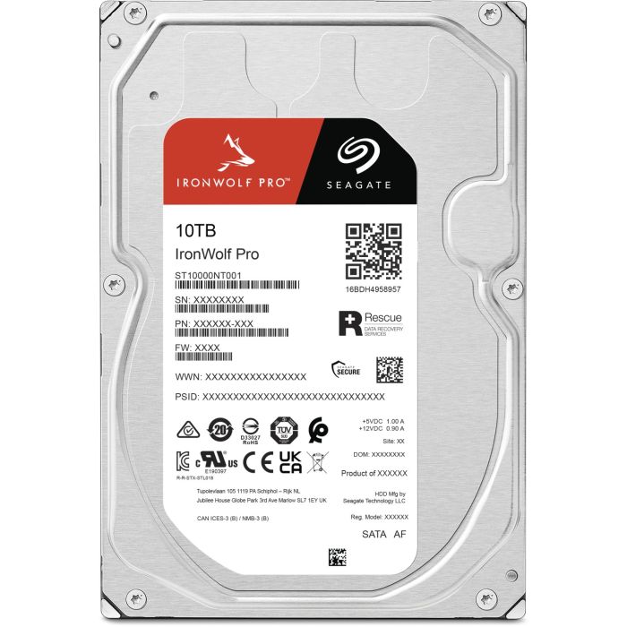 Seagate 10TB IronWolf PRO 3,5" SATA 6Gb/s 7200rpm 256MB HDD disk - slika 4