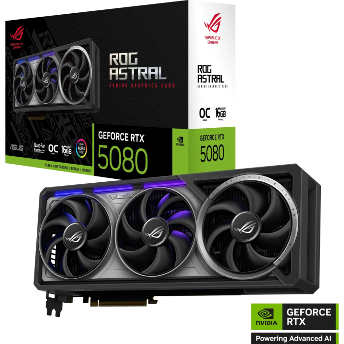 Grafična kartica ASUS ROG Astral GeForce RTX 5080 OC