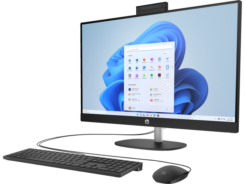 Računalnik HP All-in-One 27-cr0038na | 16 GB | 1 TB SSD / Ryzen 5 / RAM 16 GB / SSD Disk - slika 3