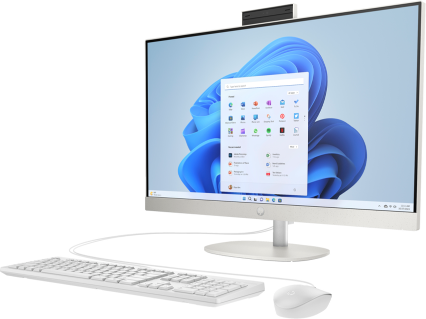Računalnik HP All-in-One 27-cr0049nf | R5 7520U | 16 GB / Ryzen 5 / RAM 16 GB / SSD Disk - slika 3