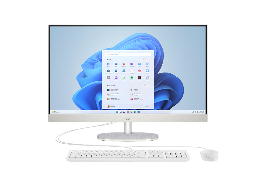 Intel Core Ultra 7 155U (1,7 GHz), 16 GB (2x8GB) DDR5-5600, SSD 1 TB M.2 PCIe NVMe, 68,6 cm (27″) FHD (1920x1080) Multi-Touch AG LED 60Hz, Intel Graphics (IGP), HDMI, 1x USB-C 3.2 Gen1 (5Gbps), 2x USB-A 3.2 Gen1 (5Gbps), 2x USB-A 2.0, Wi-Fi 6 (2x2), Bluetooth 5.3, Webcam, Wireless Kbd., Microsoft Windows 10 Pro (64-bit)