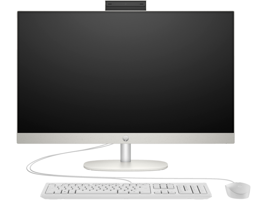Intel Core i7-1355U (1,7 GHz), 8 GB DDR4-3200, SSD 512 GB M.2 PCIe NVMe, 68,6 cm (27″) FHD (1920x1080) Multi-Touch LED, Intel Iris Xe Graphics (IGP), HDMI, 1x USB-C (5Gbps), 2x USB-A 3.2 Gen1 (5Gbps), 2x USB-A 2.0, Wi-Fi 6, Bluetooth 5.3, Webcam, Wired Kbd., Free DOS