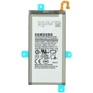<b>Opis:</b><br><ul><li><b>Originalna baterija proizvajalca Samsung</b></li><li>Najsodobnejša tehnologija omogoča veliko ciklov polnjenja in praznjenja<br></li><li>Li-Polymer celice so prijazne okolju, obenem pa zagotavljajo delovanje brez spominskega učinka<br></li><li>Termično stikalo ščiti baterijske celice pred pregrevanjem, prenapolnitvijo in kratkim stikom<br></li><li>Visoka kapaciteta baterije, podaljšan čas delovanja pri mirovanju naprave, zelo počasno samopraznjenje</li><li>Baterijo polnimo z originalnim ali nadomestnim polnilcem</li><li>Certifikati CE in ROHS</li></ul><br><br><p><b>Originalne oznake:</b></p><ul><li>EB-BJ805ABE<br></li><li>GH82-16480A</li></ul><br><br><p><b>Primerno za:</b></p><p>Samsung:</p><ul><li>A6 Plus 2018 Duos, A6+ 2018 Duos, A9 Star Lite, Jean, SM-A6058, SM-A605F/DS, SM-A605FN, SM-A605FN/DS, SM-A605G/DS, SM-A605K<br></li></ul><br><b>Lastnosti:</b><ul><li>Proizvajalec: Samsung</li><li>Vrsta: Li-Polymer</li><li>Napetost: 3,85 V</li><li>Kapaciteta: 3.400 mAh (13,09 Wh)</li></ul><br>