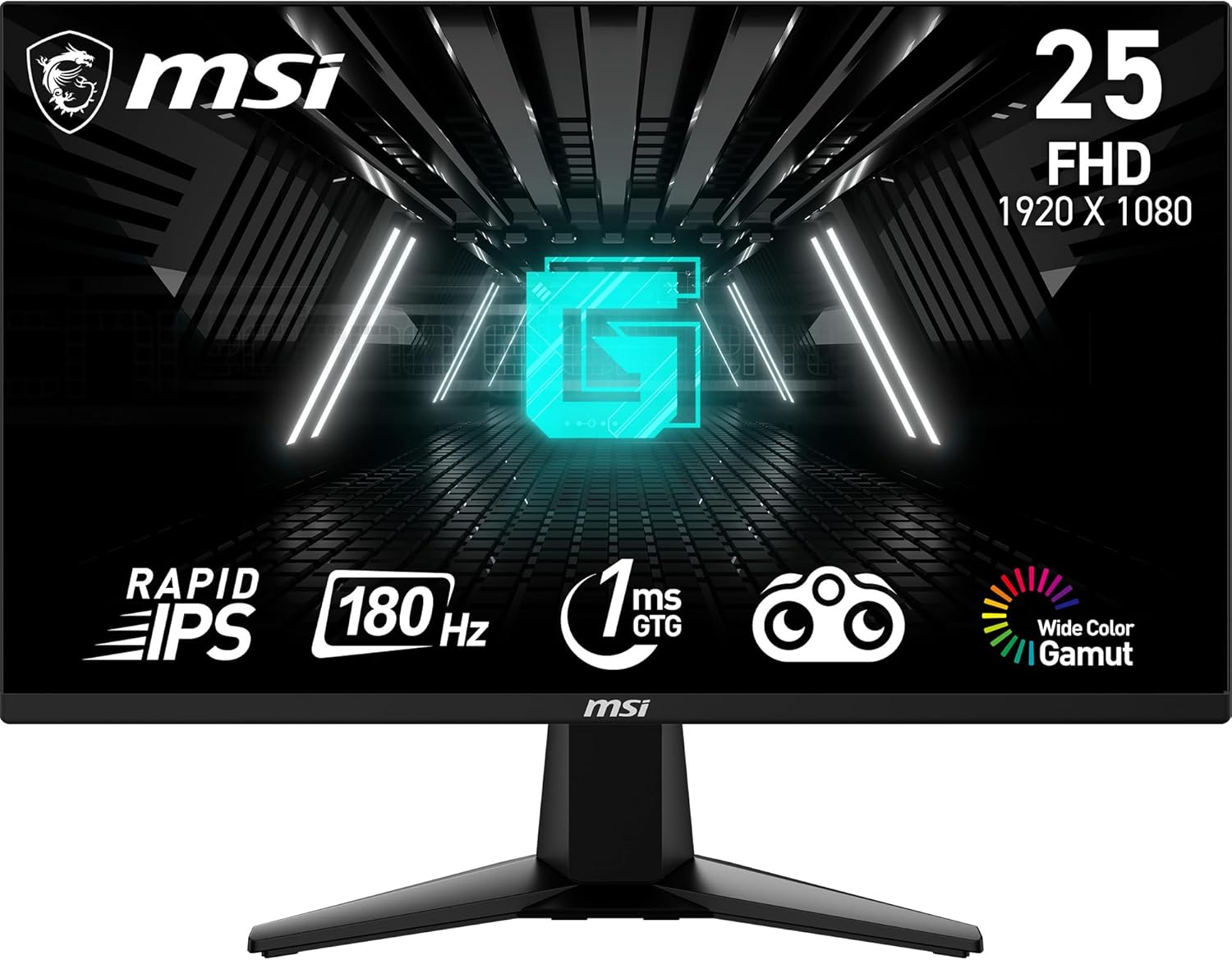 60,96 cm (24"), static contrast: / dynamic contrast: , 300 cd/m2, 178° / 178°