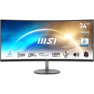 86,36 cm (34″), static contrast:  / dynamic contrast: , 450 cd/m2, 178° / 178°