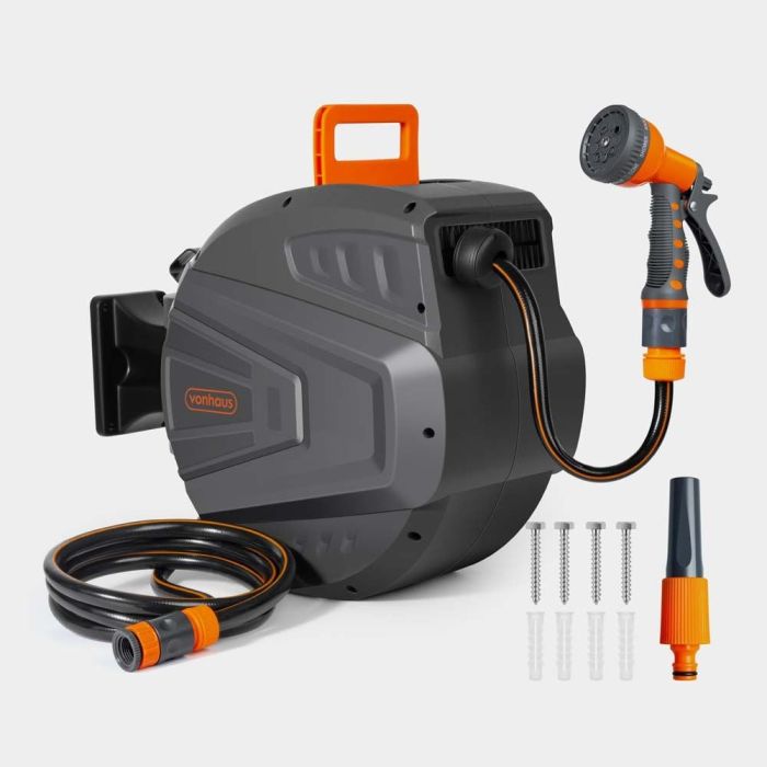 VonHaus Avtomatski navijalni kolut za vrtno cev 20 m - slika 2